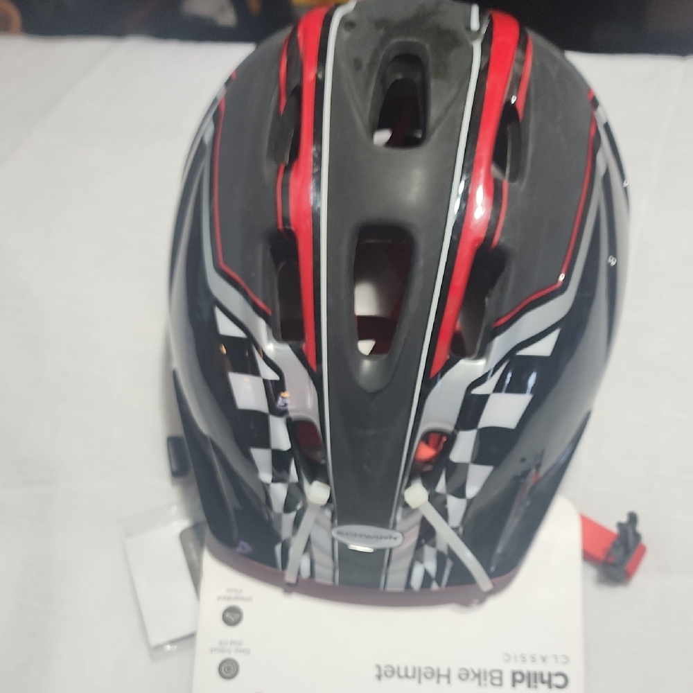 Schwinn Kids Bike Helmet - Black and Red